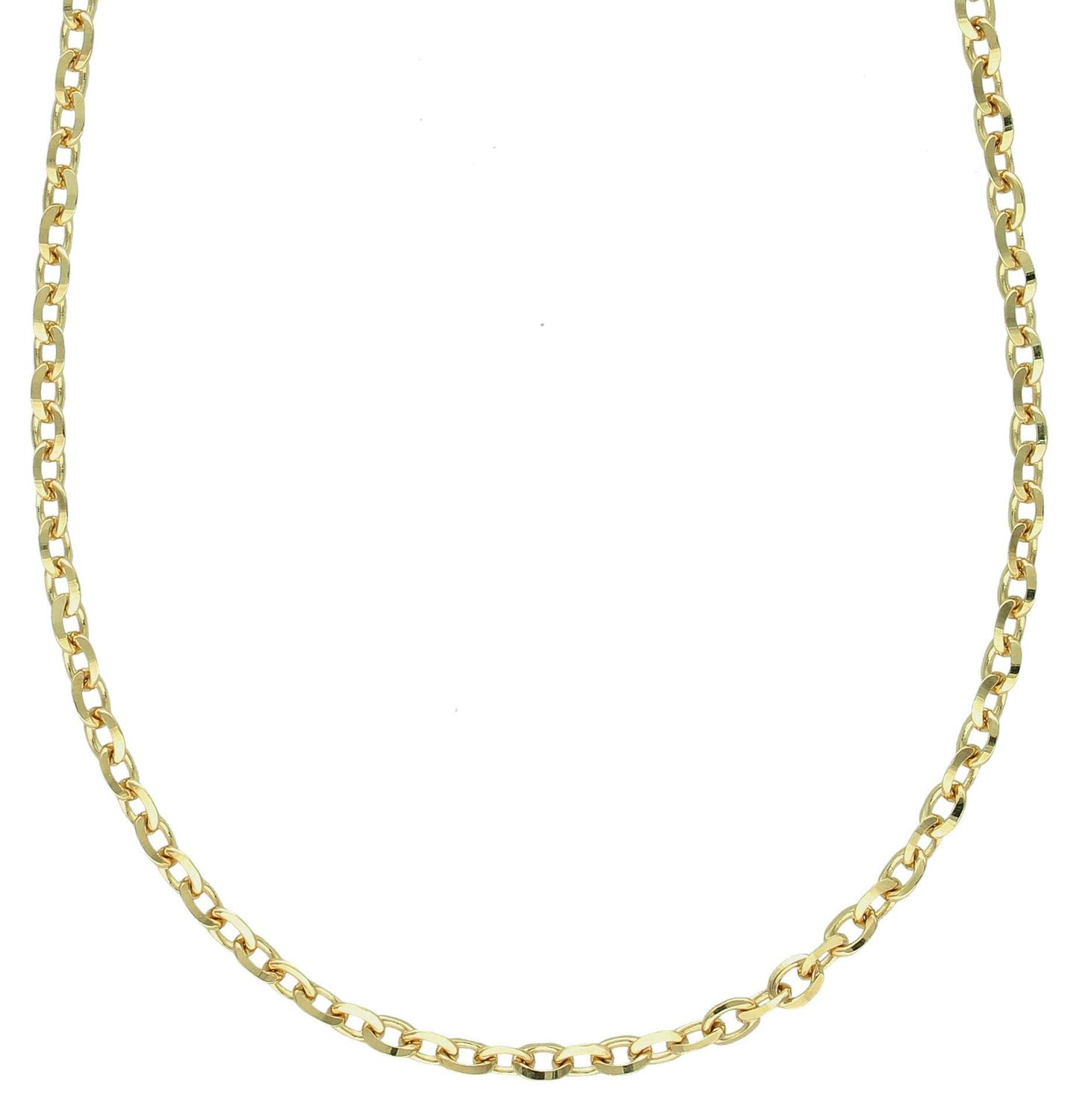 Łańcuszek złoty ankier próba 585, DIA-LAN-12644-070-585 2,7mm Złoty łańcuszek 585 ankier. Klasyczny i uniwersalny łańcuszek o splocie ankier, wykonany z żółtego złota próby 585.1.jpg